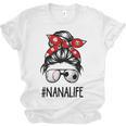 Classy Nana Life Soccer Messy Bun Baseball Mother's Day Unisex Jersey T-Shirt Classy Nana Life Soccer Messy Bun Baseball Mother's Day Unisex Jersey T-Shirt
