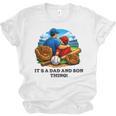 Father Son Baseball Father's Day Unisex Jersey T-Shirt Father Son Baseball Father's Day Unisex Jersey T-Shirt