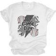 Game Day Baseball Retro Checkered Baseball Unisex Jersey T-Shirt Game Day Baseball Retro Checkered Baseball Unisex Jersey T-Shirt