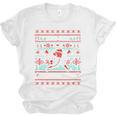 Ho Ho Homerun Baseball Ugly Christmas Sweater Party Hitter Unisex Jersey T-Shirt Ho Ho Homerun Baseball Ugly Christmas Sweater Party Hitter Unisex Jersey T-Shirt