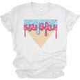 Ice Cream Baseball Cone Dripping Sprinkles Kids Boys Summer Premium Tri-Blend Unisex Jersey T-Shirt Ice Cream Baseball Cone Dripping Sprinkles Kids Boys Summer Premium Tri-Blend Unisex Jersey T-Shirt
