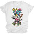 Ice Cream Drip Baseball Party 100 Days Of School Teacher Unisex Jersey T-Shirt Ice Cream Drip Baseball Party 100 Days Of School Teacher Unisex Jersey T-Shirt