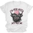 I'm Head Heffa Just Ask Me Bossy Highland Cow Baseball Cap Unisex Jersey T-Shirt I'm Head Heffa Just Ask Me Bossy Highland Cow Baseball Cap Unisex Jersey T-Shirt