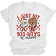 I Just Hit 100 Days Of School Baseball 100th Day Teacher Kid Unisex Jersey T-Shirt I Just Hit 100 Days Of School Baseball 100th Day Teacher Kid Unisex Jersey T-Shirt