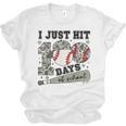 I Just Hit 100 Days Of School Camo Baseball 100 Days Smarter Unisex Jersey T-Shirt