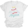 Los Angeles Angel Ball Tshirt Cool Baseball Team Premium Tri-Blend Unisex Jersey T-Shirt