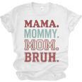 Mama Mommy Mom Bruh Baseball Mom Life Unisex Jersey T-Shirt