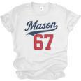 Mason 67 Jersey Baseball Men Women Boys Girls Number 6 7 Unisex Jersey T-Shirt
