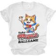 Take Meowt To The Ball Game Tee Slugger Cat Baseball Unisex Jersey T-Shirt Take Meowt To The Ball Game Tee Slugger Cat Baseball Unisex Jersey T-Shirt
