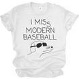 I Miss Modern Baseball Vintage Baseball Meme Tee Unisex Jersey T-Shirt I Miss Modern Baseball Vintage Baseball Meme Tee Unisex Jersey T-Shirt