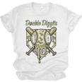 Old School Camo Baseball Drip Double Digits 10th Birthday Unisex Jersey T-Shirt