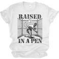 Raised In a Pen Baseball Pitcher Saying Bullpen Unisex Jersey T-Shirt Raised In a Pen Baseball Pitcher Saying Bullpen Unisex Jersey T-Shirt