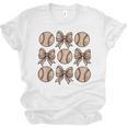 Soccer Bow Game Day Baseball Coquette Bow Women Girls Unisex Jersey T-Shirt Soccer Bow Game Day Baseball Coquette Bow Women Girls Unisex Jersey T-Shirt