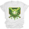 St Patrick's Day Baseball Boys Ice Cream Drip Youth Kids Premium Tri-Blend Unisex Jersey T-Shirt