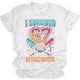 I Survived 67 Days Of School Baseball Drip Six Seven Meme Unisex Jersey T-Shirt I Survived 67 Days Of School Baseball Drip Six Seven Meme Unisex Jersey T-Shirt