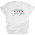 Sweet Vintage Retro Chicago City Flag Bear Print Raglan Baseball Tee Unisex Jersey T-Shirt Sweet Vintage Retro Chicago City Flag Bear Print Raglan Baseball Tee Unisex Jersey T-Shirt
