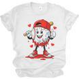 Valentine Baseball Heart Sports Men Boys Kid Unisex Jersey T-Shirt