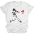 Valentines Baseball Batter Heart Player Silhouette Premium Tri-Blend Unisex Jersey T-Shirt Valentines Baseball Batter Heart Player Silhouette Premium Tri-Blend Unisex Jersey T-Shirt