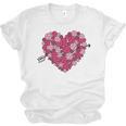 Valentine's Day Baseball Heart Softball Player Sports Lover Unisex Jersey T-Shirt