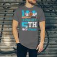 100 Days Of 5th Grade Baseball 100th Day Of School Boys Kids Unisex Jersey T-Shirt