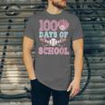 100 Days Of School Baseball 100th Day Of School Girls Unisex Jersey T-Shirt