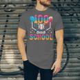 100 Days Of School Baseball Boys Ice Cream Drip 100th Day Unisex Jersey T-Shirt