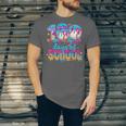 100 Days Of School Baseball Ice Cream For Boy Girl Kids Unisex Jersey T-Shirt