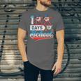 100 Days Of School Boys Baseball Drip 100th Day Dabbing Ball Unisex Jersey T-Shirt