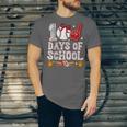 100 Days Of School Cute Bow Baseball Boy Girl Teacher Unisex Jersey T-Shirt