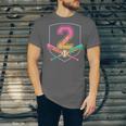 2nd Birthday Baseball Bat Ice-Cream Drip 2yrs Old Boys Kids Unisex Jersey T-Shirt 2nd Birthday Baseball Bat Ice-Cream Drip 2yrs Old Boys Kids Unisex Jersey T-Shirt