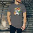 67 Baseball Dabbing Cat 6 7 Dripping Ice Cream Meme Unisex Jersey T-Shirt