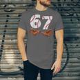 67 Trend Baseball Glove Number Style Unisex Jersey T-Shirt 67 Trend Baseball Glove Number Style Unisex Jersey T-Shirt