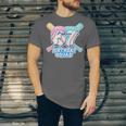 67th Birthday Squad Baseball Ice Cream Drip Birthday Squad Unisex Jersey T-Shirt