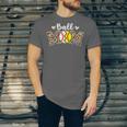 Ball Mom Leopard Baseball Softball Player Mom Unisex Jersey T-Shirt Ball Mom Leopard Baseball Softball Player Mom Unisex Jersey T-Shirt