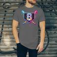 Baseball 8 Year Old Ice Cream Drip 8th Birthday Party Unisex Jersey T-Shirt Baseball 8 Year Old Ice Cream Drip 8th Birthday Party Unisex Jersey T-Shirt