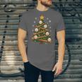 Baseball Bat Christmas Tree Lights Holiday Xmas Unisex Jersey T-Shirt Baseball Bat Christmas Tree Lights Holiday Xmas Unisex Jersey T-Shirt