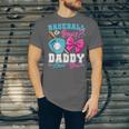 Baseball Or Bows Daddy Loves You Gender Reveal Family Unisex Jersey T-Shirt