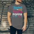 Baseball Or Bows Poppa Loves You Gender Reveal Unisex Jersey T-Shirt Baseball Or Bows Poppa Loves You Gender Reveal Unisex Jersey T-Shirt