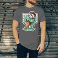 Baseball Boys Ice Cream Drip Baseball Boys Youth Mint Choco Unisex Jersey T-Shirt