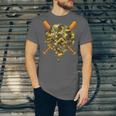 Baseball Camo Boys Ice Cream Youth Baseball Unisex Jersey T-Shirt