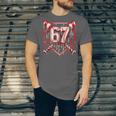 Baseball Candy Cane Drip 6 7 Six Seven Meme Christmas Boys Unisex Jersey T-Shirt Baseball Candy Cane Drip 6 7 Six Seven Meme Christmas Boys Unisex Jersey T-Shirt