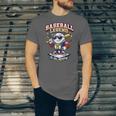 Baseball Cute Youth Ice Cream Valentine Day Sporty Fun Unisex Jersey T-Shirt