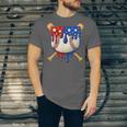 Baseball Drip American Flag Home Plate 4th Of July Patriotic Unisex Jersey T-Shirt Baseball Drip American Flag Home Plate 4th Of July Patriotic Unisex Jersey T-Shirt