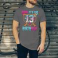 Baseball Drip Bruh It's My 13th Birthday Boy Ice Cream Drip Unisex Jersey T-Shirt