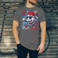 Baseball Drip Icecream Heart Valentine Day Boys Kids Red Unisex Jersey T-Shirt Baseball Drip Icecream Heart Valentine Day Boys Kids Red Unisex Jersey T-Shirt