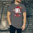 Baseball Drip Icecream Men Boy Valentine Unisex Jersey T-Shirt