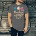 Baseball Drip Icecream Unisex Jersey T-Shirt