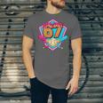 Baseball Drip Jersey Number 67 For Players & 67th Birthday Unisex Jersey T-Shirt