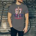 Baseball Drip Shirt Youth Baseball Glove Drip Ice Cream Unisex Jersey T-Shirt