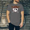 Baseball Heart Pirate Hat Crossed Swords Men Boys Kids Youth Unisex Jersey T-Shirt